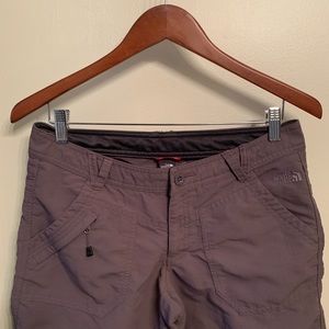 Women’s North Face Hiking Shorts, Size 8